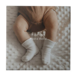 Personalised Photo Your Own Picture Ceramic Tile.