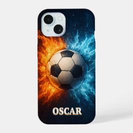 Personalised Sports/Soccer iPhone 15 case