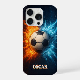 Personalised Sports/Soccer iPhone 15 Pro Case