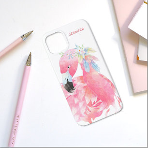 Personalização Chic Pink Flamingo