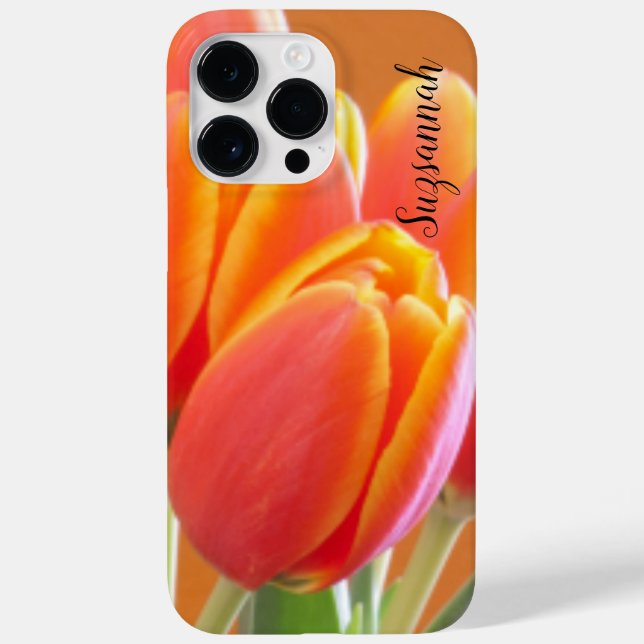 Personalização de Fotografias de Flores de Tulipas (Verso)