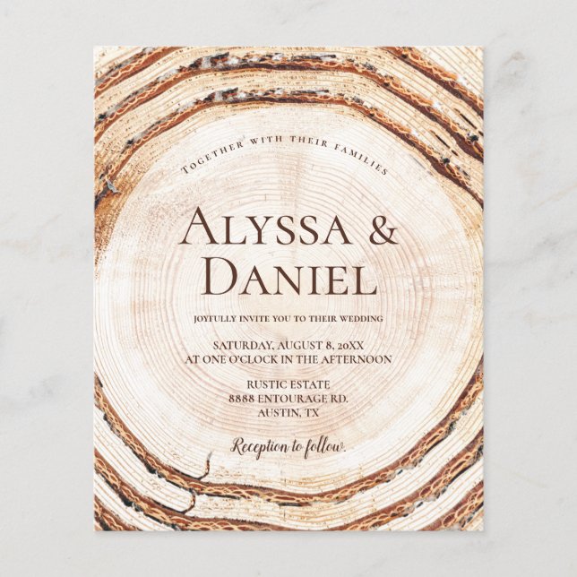 Personalização de Grãos de Madeira Cortada em Casa (Frente)