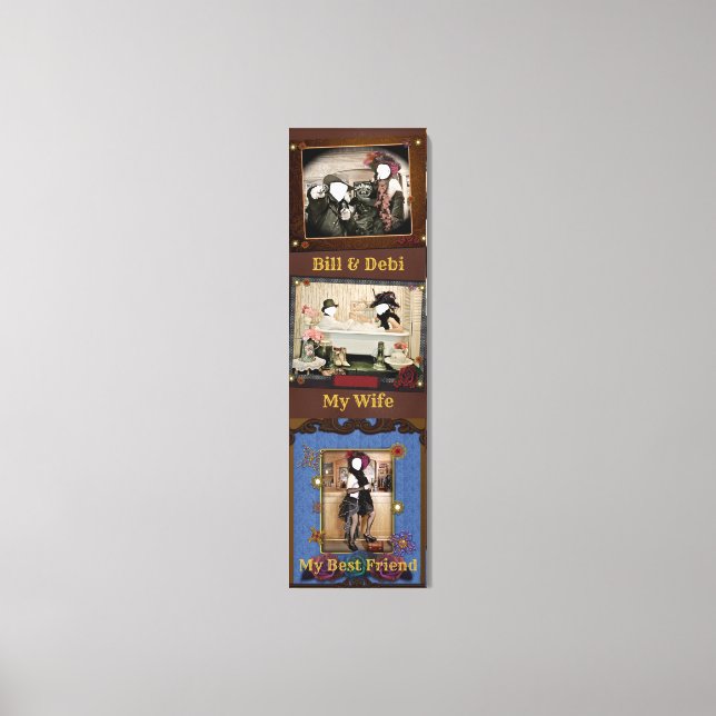 Personalização personalizada da arte de Canvas de  (Frente)