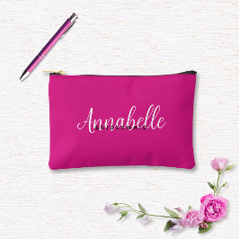 Personalização Simples de Casamento Magenta Rosa M