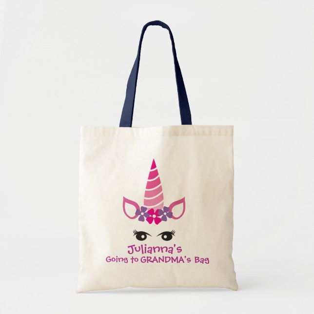 Personalizada indo para Bolsas de vovó para menina (Frente)