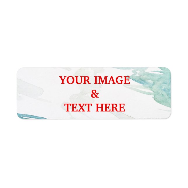 Personalizada Personalizada Sua Própria Etiqueta D (Frente)