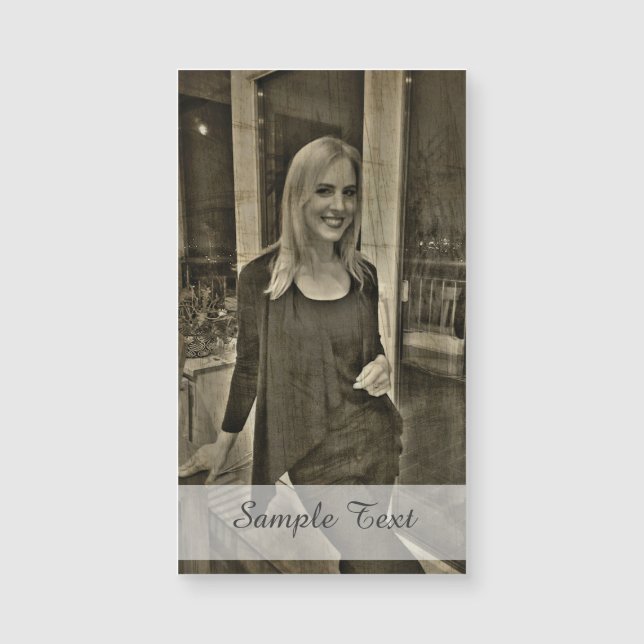 Personalizado adicione a foto e o texto (Frente)