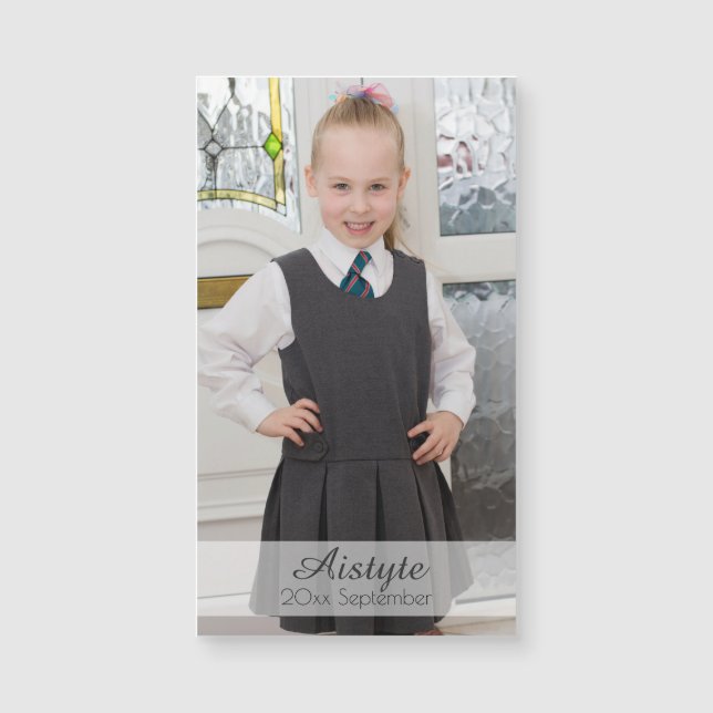 Personalizado adicione seus foto, nome & data (Frente)