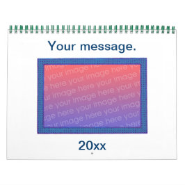 Personalizado Adicione Seus Próprios Calendários d