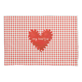 Personalizado Applique Hearts Gingham Daisies