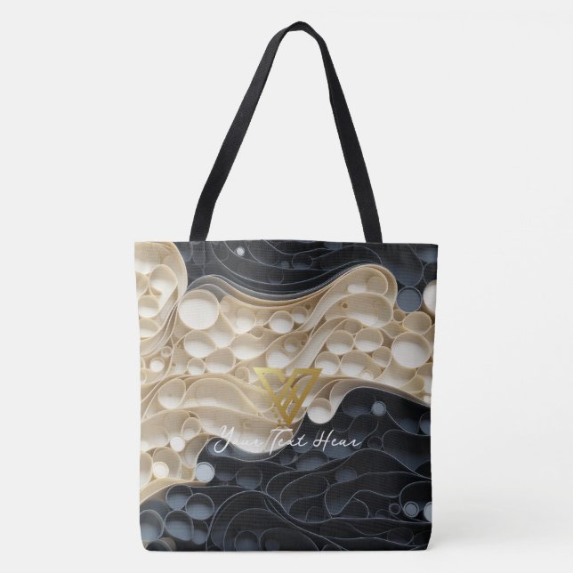 Personalizado: Bolsa de Whirl Monocromático (Frente)