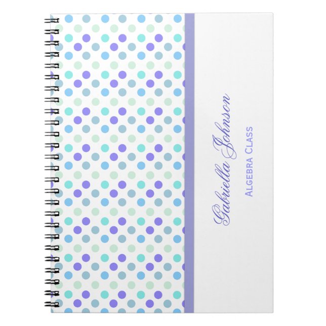 Personalizado: Caderno das bolinhas (Frente)
