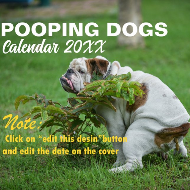 Personalizado Cães Engraçados Calendário 2025 (Criador carregado)