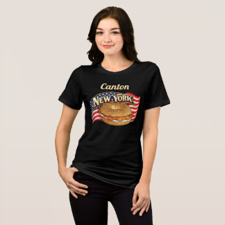 Personalizado Camiseta Feminina Dark Bella+Canvas