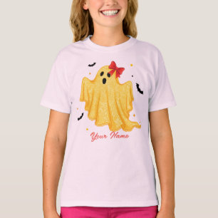 Personalizado Camiseta Meninas Dia das Bruxas Fant