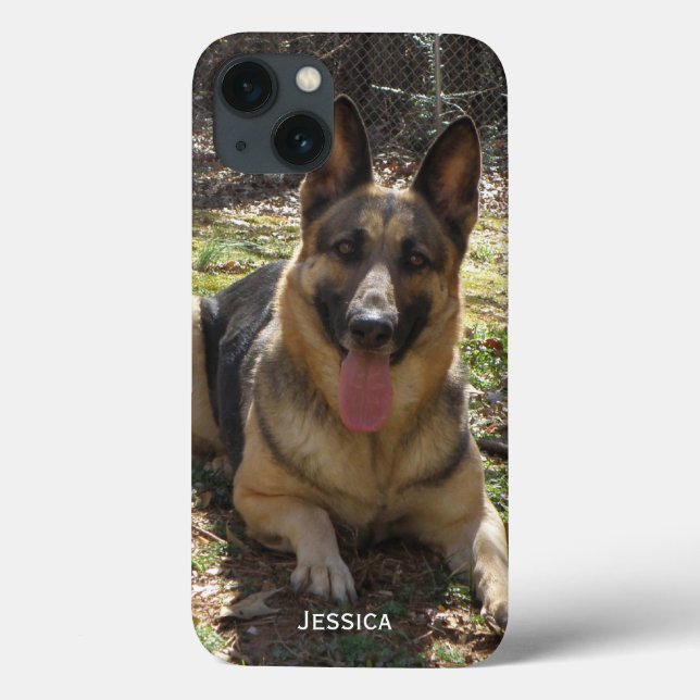 Personalizado: Capa de telefone do German shepherd (Verso)