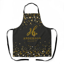 Personalizado Chic Sr. e Sra. Aprons Gift Set