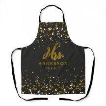 Personalizado Chic Sr. e Sra. Aprons Gift Set