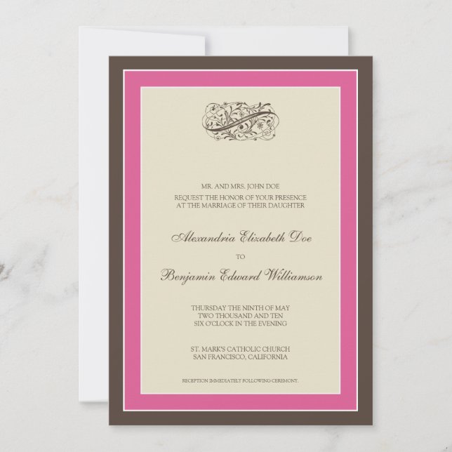 :personalizado: Convite para Casamento Simplesment (Frente)