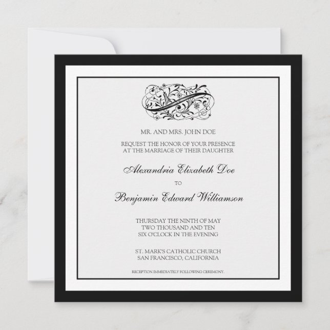 :personalizado: Convite para Casamento Simplesment (Frente)