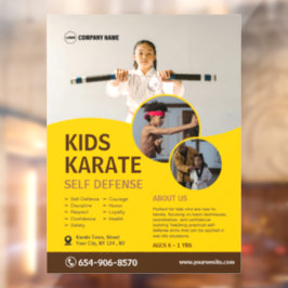 Personalizado de classe de Karate infantil