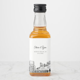 Personalizado de presentes de boas-vindas do parti