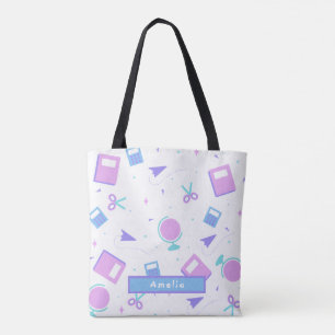 Personalizado de volta à bolsa de Tote da Escola