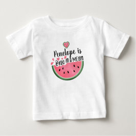Personalizado Em Uma Camiseta Melon Baby T