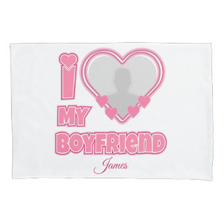 Personalizado Eu Amo Meu Namorado - Adicionar Foto