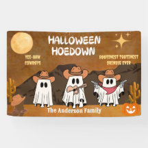 Personalizado Fantasma Cowboy Halloween Hoedown 