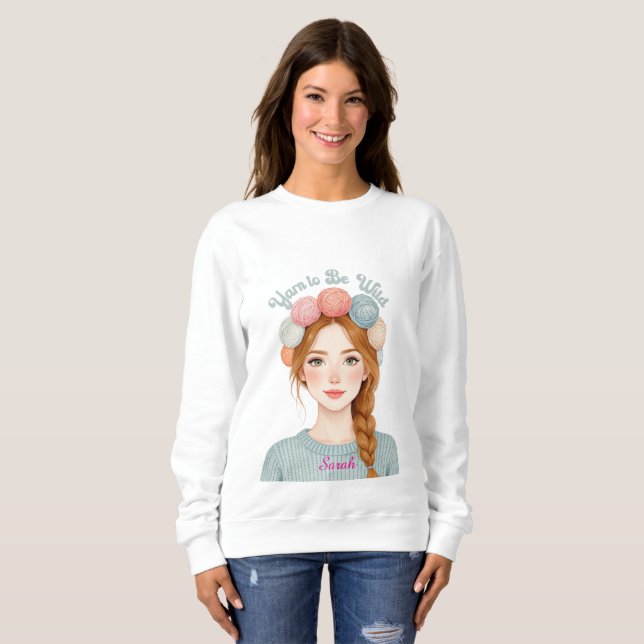 Personalizado | Fio para Ser Selvagem Suéter  (Frente Completa)