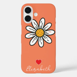 Personalizado Floral de Daisy Cute Daisy Afetado p