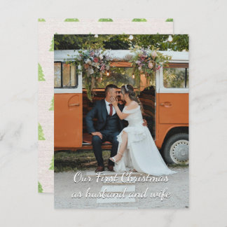 Personalizado Nosso Primeiro Cartão De Saudação De