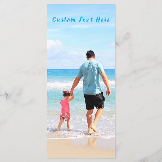 Personalizado o Menu Fotografia com Texto Personal (Verso)
