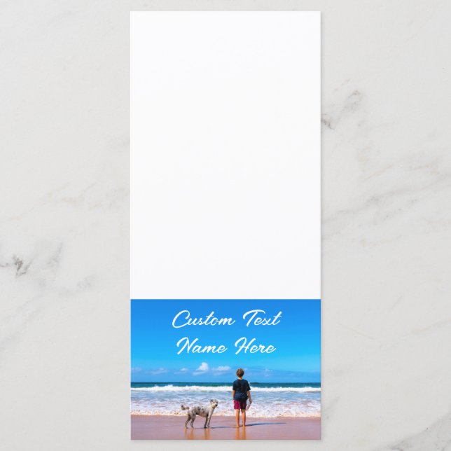 Personalizado o Menu Fotografia Pet com Texto Pers (Frente)