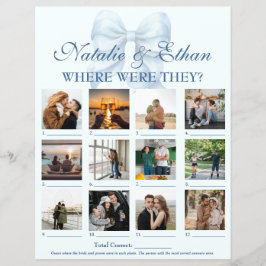 Personalizado Onde Estavam O Jogo De Chá de panela