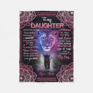 Personalizado Para Meu Cobertor De Filha,