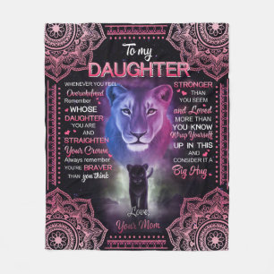 Personalizado Para Meu Cobertor De Filha,