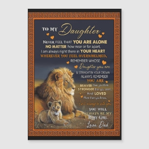 Personalizado Para Minha Filha Do Pai,