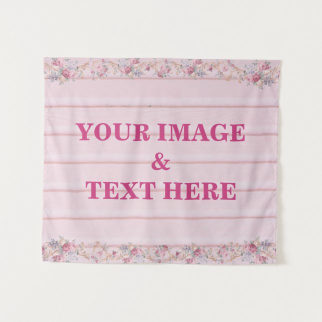 Personalizado Personalizado Sua Própria Tapeçaria  (Frente (Horizontal))