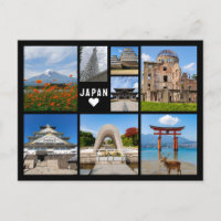 Personalizado, Saudações do Japão Cartão Postal