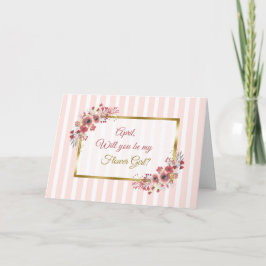 Personalizado será o meu cartão da Flor Girl?