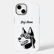 Personalizado seu nome e foto do cão do German she