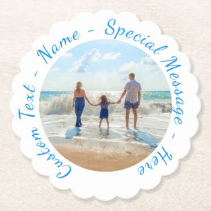 Personalizado Seu Papel de Foto para Porta-Copos c