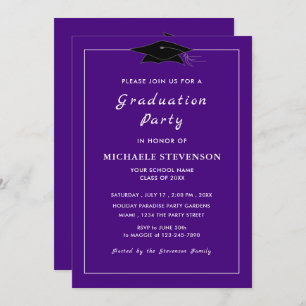 Personalizado Seu Próprio Convite Para Graduação D