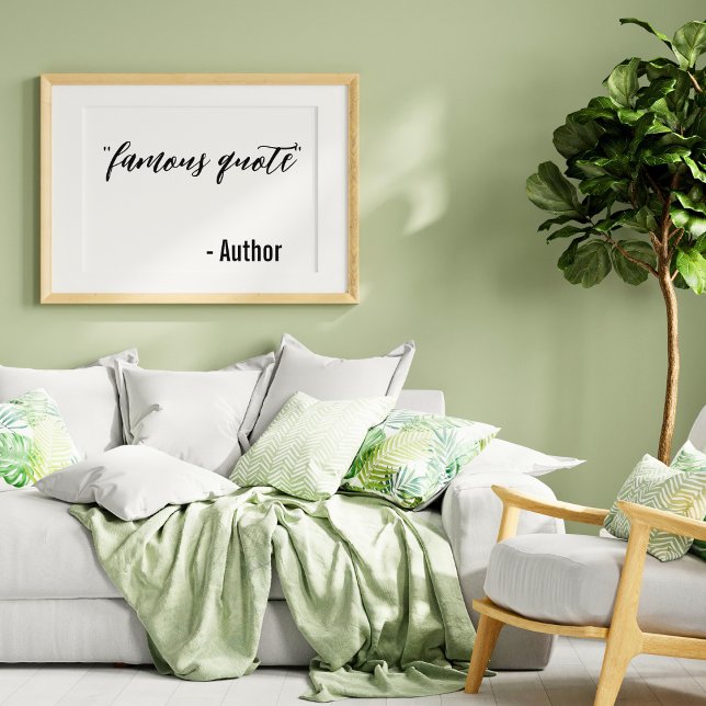 Personalizado - Seu Próprio, Famoso Poster Simples (Criador carregado)