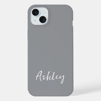 Personalizado Simples Moderno Preto Estiloso Cor
