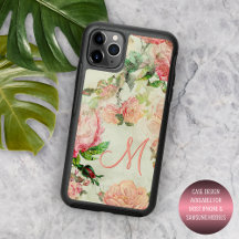 Personalizado Vintage Rosa Floral Empoeirado Perso