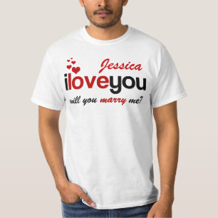 Personalizado Você Me Casado Camisa