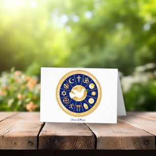 Personalizar a Porta do Cartão de Saudação de Paz